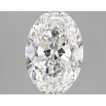 Lab Created 2.67 Carat E-VS1 Oval Diamond Lab Created 2.67 Carat E-VS1 Oval Diamond