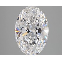 Lab Created 3.08 Carat D-VS2 Oval Diamond Lab Created 3.08 Carat D-VS2 Oval Diamond
