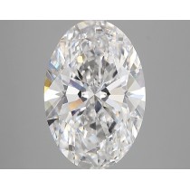 Lab Created 4.00 Carat D-VS2 Oval Diamond Lab Created 4.00 Carat D-VS2 Oval Diamond