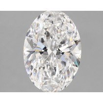 Lab Created 2.75 Carat D-VS1 Oval Diamond