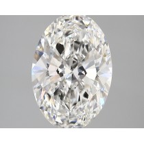 Lab Created 3.45 Carat E-VS2 Oval Diamond Lab Created 3.45 Carat E-VS2 Oval Diamond