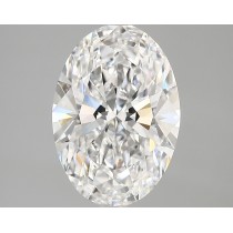 Lab Created 3.07 Carat D-VS1 Oval Diamond Lab Created 3.07 Carat D-VS1 Oval Diamond