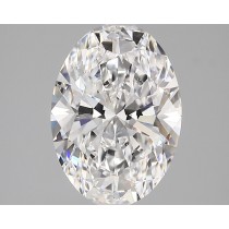 Lab Created 3.10 Carat D-VS1 Oval Diamond Lab Created 3.10 Carat D-VS1 Oval Diamond