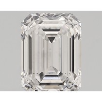 Lab Created 1.48 Carat D-VS2 Emerald Cut Diamond Lab Created 1.48 Carat D-VS2 Emerald Cut Diamond