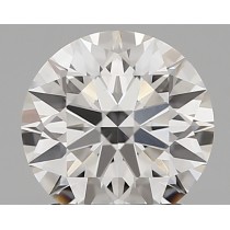 Lab Created 1.67 Carat D-VVS2 Round Diamond
