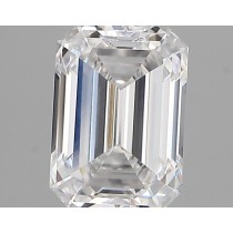 Lab Created 1.53 Carat D-VS1 Emerald Cut Diamond