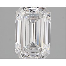 Lab Created 1.63 Carat D-VS1 Emerald Cut Diamond Lab Created 1.63 Carat D-VS1 Emerald Cut Diamond