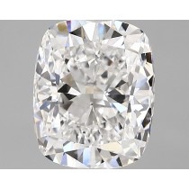 Lab Created 3.01 Carat E-VS1 Cushion Cut Diamond Lab Created 3.01 Carat E-VS1 Cushion Cut Diamond