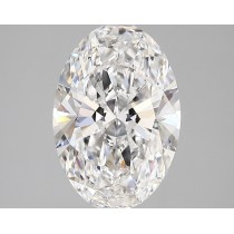 Lab Created 3.18 Carat D-VS1 Oval Diamond Lab Created 3.18 Carat D-VS1 Oval Diamond