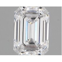 Lab Created 1.08 Carat D-VVS1 Emerald Cut Diamond Lab Created 1.08 Carat D-VVS1 Emerald Cut Diamond