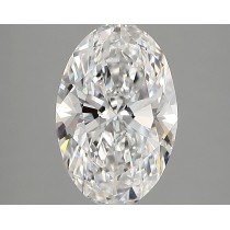 Lab Created 2.13 Carat E-VVS2 Oval Diamond Lab Created 2.13 Carat E-VVS2 Oval Diamond