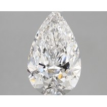 Lab Created 2.45 Carat E-VS1 Pear Shaped Diamond