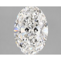 Lab Created 2.67 Carat E-VS1 Oval Diamond Lab Created 2.67 Carat E-VS1 Oval Diamond
