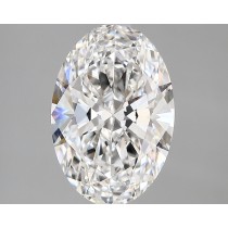 Lab Created 3.10 Carat D-VS1 Oval Diamond Lab Created 3.10 Carat D-VS1 Oval Diamond