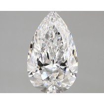 Lab Created 2.00 Carat D-VS1 Pear Shaped Diamond Lab Created 2.00 Carat D-VS1 Pear Shaped Diamond