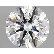 Lab Created 2.03 Carat D-SI1 Round Diamond Lab Created 2.03 Carat D-SI1 Round Diamond