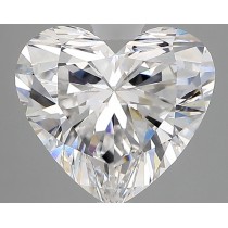Lab Created 2.87 Carat D-VS1 Heart Shaped Diamond Lab Created 2.87 Carat D-VS1 Heart Shaped Diamond