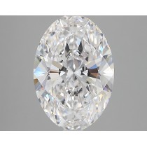 Lab Created 3.06 Carat D-VS1 Oval Diamond Lab Created 3.06 Carat D-VS1 Oval Diamond