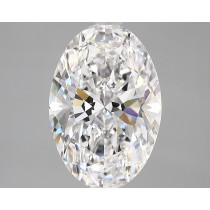 Lab Created 3.25 Carat D-VS1 Oval Diamond Lab Created 3.25 Carat D-VS1 Oval Diamond