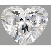 Lab Created 2.00 Carat D-VS1 Heart Shaped Diamond