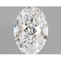 Lab Created 2.59 Carat D-VS1 Oval Diamond Lab Created 2.59 Carat D-VS1 Oval Diamond