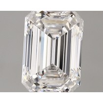 Lab Created 1.43 Carat D-VVS2 Emerald Cut Diamond Lab Created 1.43 Carat D-VVS2 Emerald Cut Diamond