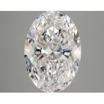 Lab Created 3.76 Carat E-VVS2 Oval Diamond Lab Created 3.76 Carat E-VVS2 Oval Diamond