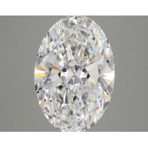 Lab Created 4.10 Carat D-VS1 Oval Diamond Lab Created 4.10 Carat D-VS1 Oval Diamond
