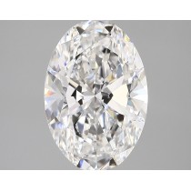 Lab Created 3.27 Carat D-VVS2 Oval Diamond Lab Created 3.27 Carat D-VVS2 Oval Diamond
