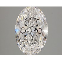 Lab Created 2.32 Carat E-VS1 Oval Diamond Lab Created 2.32 Carat E-VS1 Oval Diamond