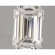 Lab Created 1.54 Carat D-VVS2 Emerald Cut Diamond Lab Created 1.54 Carat D-VVS2 Emerald Cut Diamond