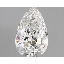 Lab Created 2.14 Carat D-VVS2 Pear Shaped Diamond Lab Created 2.14 Carat D-VVS2 Pear Shaped Diamond