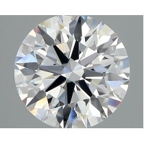 Lab Created 2.88 Carat D-VS1 Round Diamond