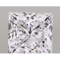Lab Created 1.46 Carat D-VVS2 Princess Cut Diamond