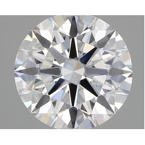 Lab Created 1.70 Carat D-VS2 Round Diamond