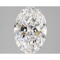 Lab Created 3.63 Carat E-VVS2 Oval Diamond Lab Created 3.63 Carat E-VVS2 Oval Diamond