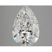 Lab Created 2.83 Carat D-VS1 Pear Shaped Diamond Lab Created 2.83 Carat D-VS1 Pear Shaped Diamond