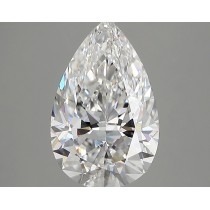 Lab Created 2.95 Carat E-VVS2 Pear Shaped Diamond Lab Created 2.95 Carat E-VVS2 Pear Shaped Diamond