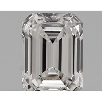 Lab Created 1.05 Carat D-VVS2 Emerald Cut Diamond