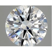 Lab Created 3.00 Carat D-VS1 Round Diamond