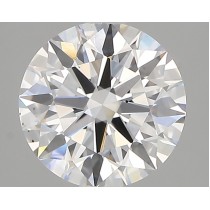 Lab Created 2.10 Carat D-VS2 Round Diamond