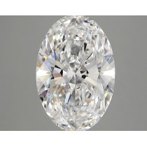 Lab Created 3.27 Carat E-VS2 Oval Diamond Lab Created 3.27 Carat E-VS2 Oval Diamond