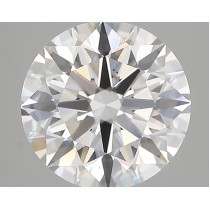 Lab Created 2.96 Carat D-VS1 Round Diamond Lab Created 2.96 Carat D-VS1 Round Diamond