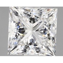 Lab Created 2.12 Carat D-VVS2 Princess Cut Diamond Lab Created 2.12 Carat D-VVS2 Princess Cut Diamond