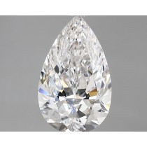 Lab Created 2.25 Carat D-VVS2 Pear Shaped Diamond Lab Created 2.25 Carat D-VVS2 Pear Shaped Diamond