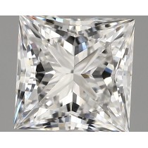 Lab Created 1.65 Carat E-VVS2 Princess Cut Diamond