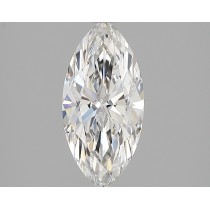 Lab Created 1.33 Carat F-VVS2 Marquise Cut Diamond