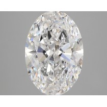 Lab Created 3.79 Carat D-VVS2 Oval Diamond Lab Created 3.79 Carat D-VVS2 Oval Diamond