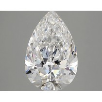 Lab Created 2.79 Carat D-VS1 Pear Shaped Diamond Lab Created 2.79 Carat D-VS1 Pear Shaped Diamond