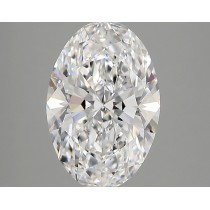 Lab Created 2.37 Carat D-VS1 Oval Diamond Lab Created 2.37 Carat D-VS1 Oval Diamond